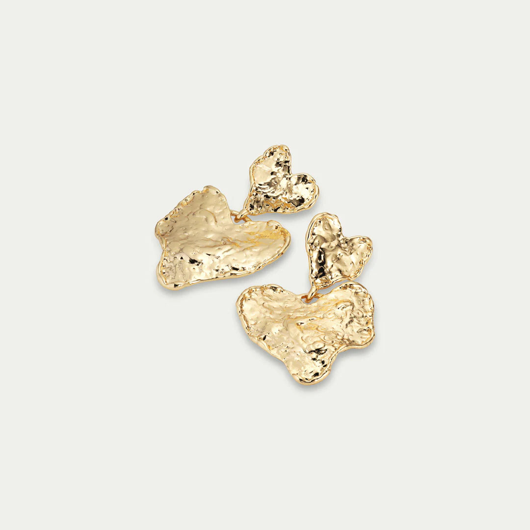 Pilgrim - RYAN earrings gold-plated
