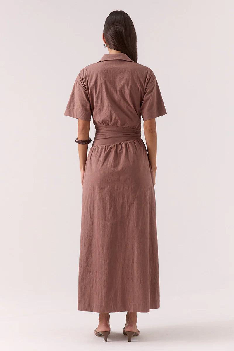 ATLAS DRESS - MOCHA