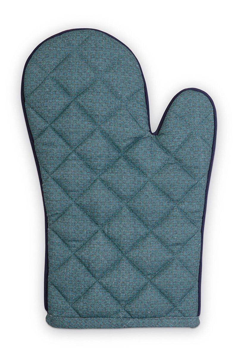 Winter Wonderland Oven Glove Dark Blue