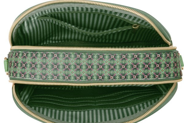 Frida Cross Body Bag - Medium Green