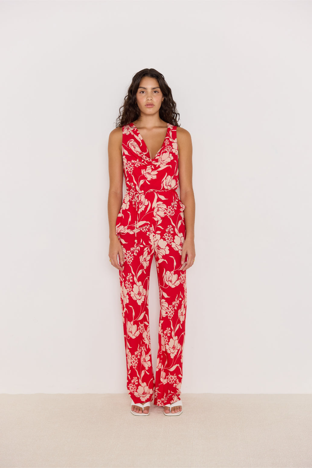 Poppy Pants Red