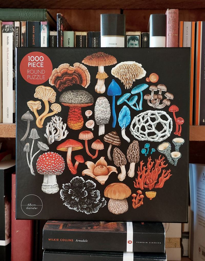 Wolfkamp & Stone - Fungi - 1000 Pce Round Puzzle