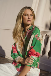 Swipe Apple Floral Oversized Event Shirt