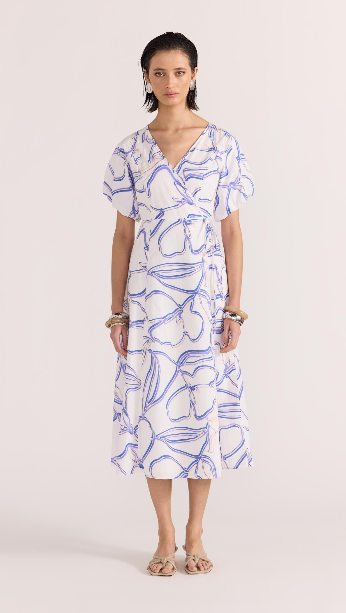 Soraya Wrap Midi Dress