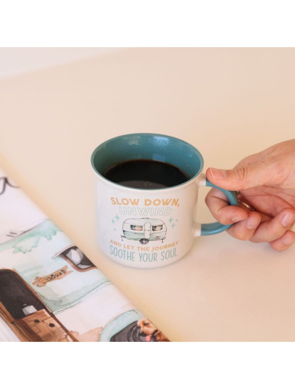 Caravan Slow Down Mug