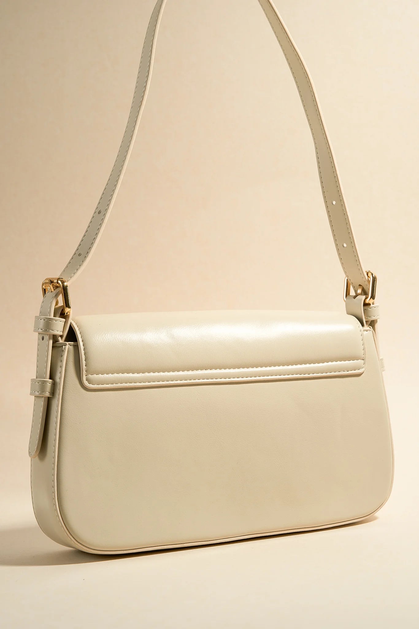 Date Night Cream Shoulder Bag