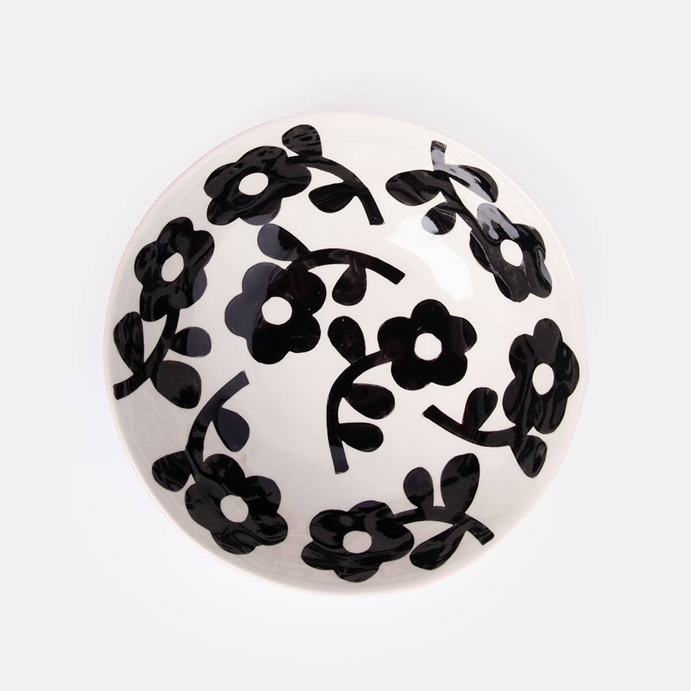 Caroline Gardner - Mono Bloom - Shallow Bowl