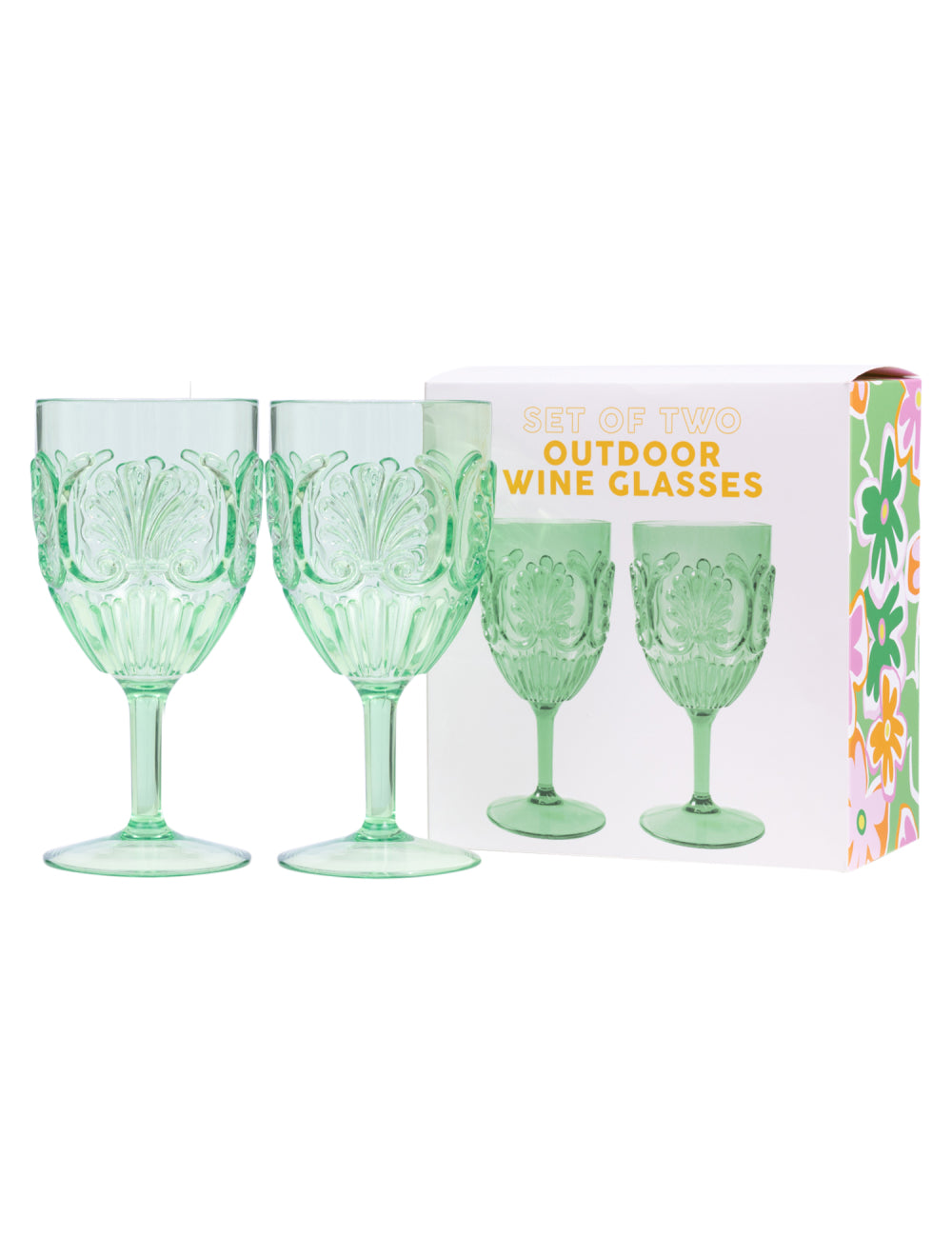 Summer 2pk outdoor wine glasses