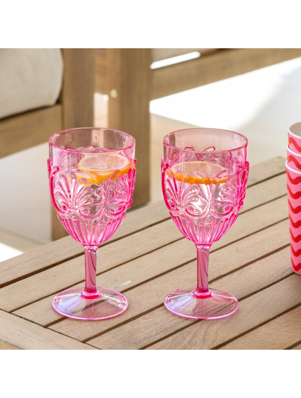 Summer 2pk outdoor wine glasses