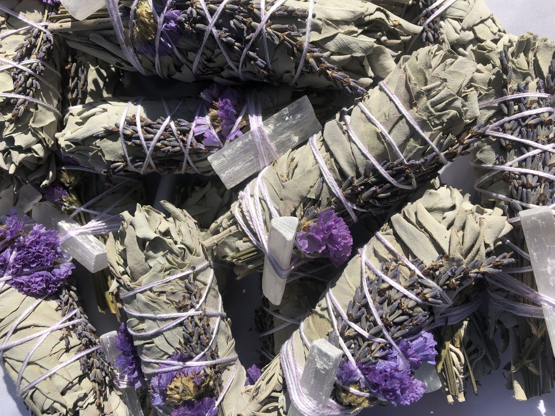 Floral Smudge Stick - medium