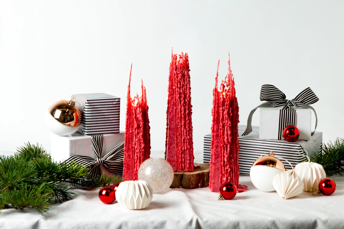 Icicle Candles - Pohutukawa