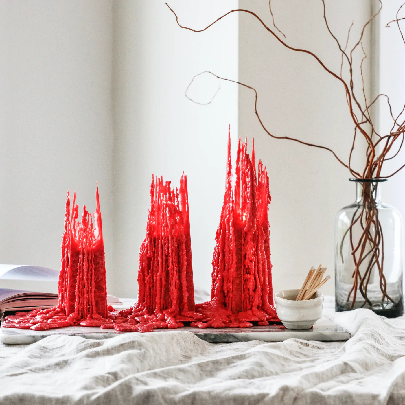 Icicle Candles - Pohutukawa