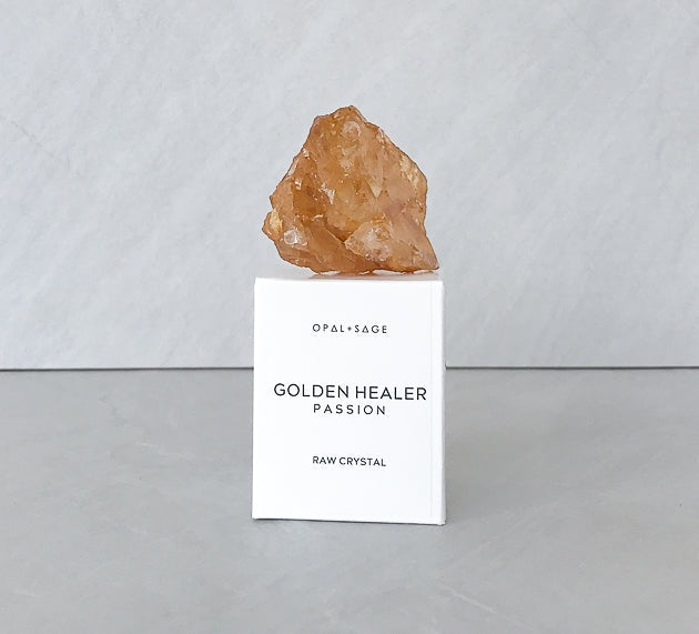 Opal+Sage - Golden Healer Quartz