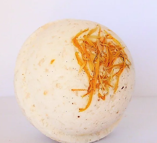 Botanical -Orange Blossom & Calendula Bath Bomb