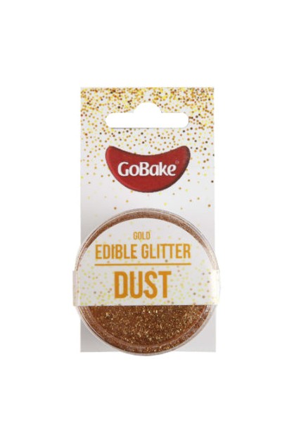 Edible Glitter Dust Gold - 2g