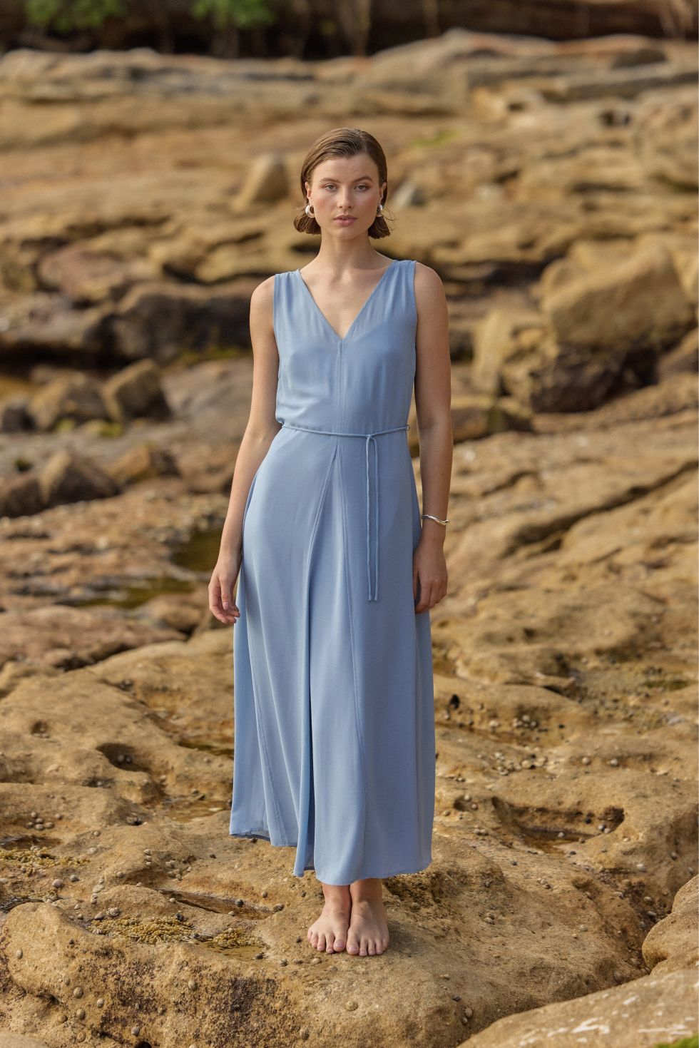 Myla Godet Midi Dress