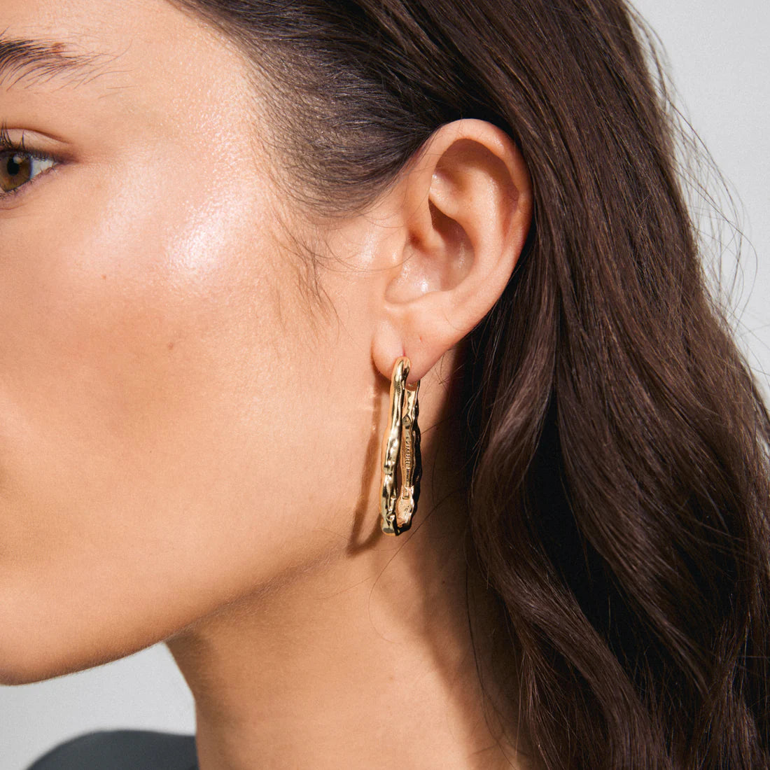 Pilgrim | BELIEVE earrings gold-plated