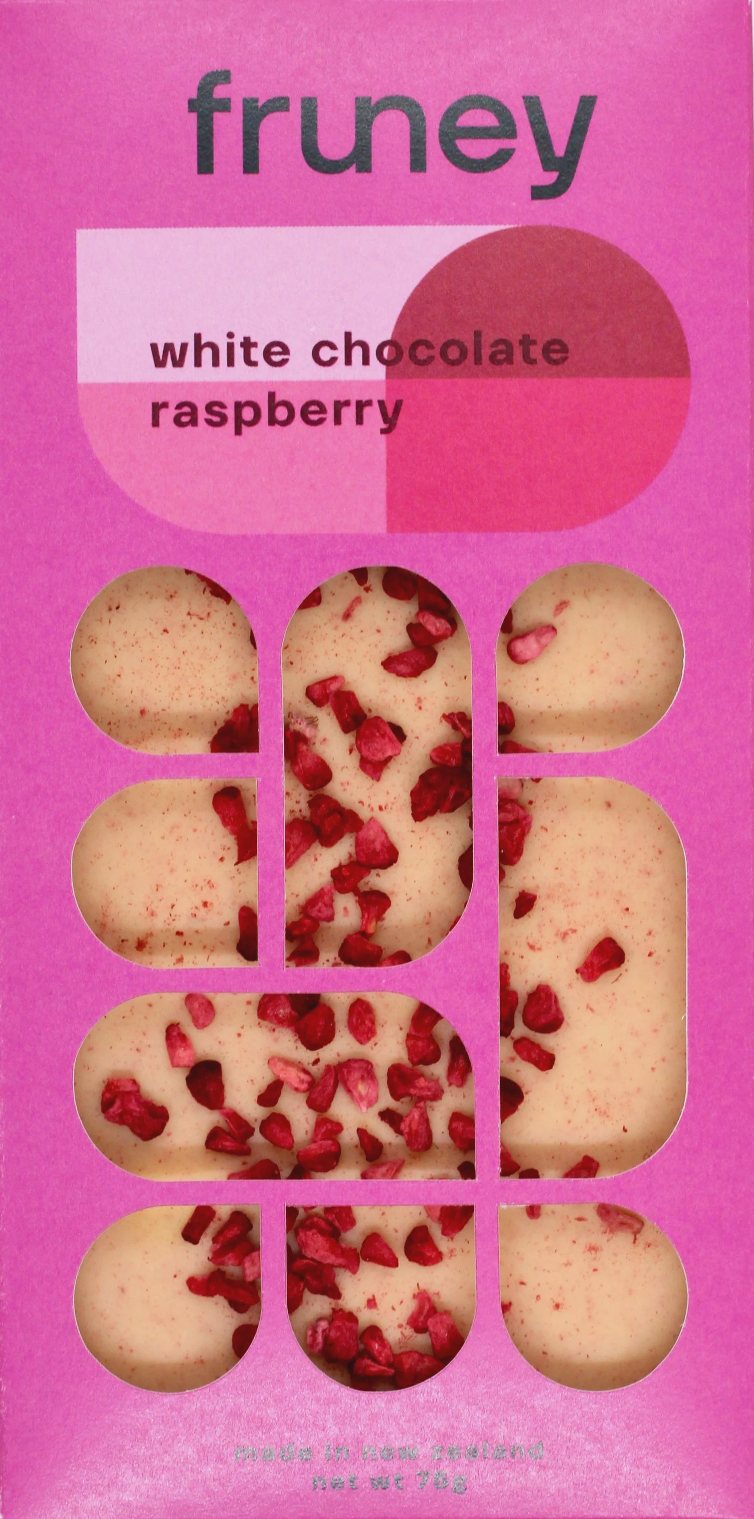 White chocolate Raspberry bar