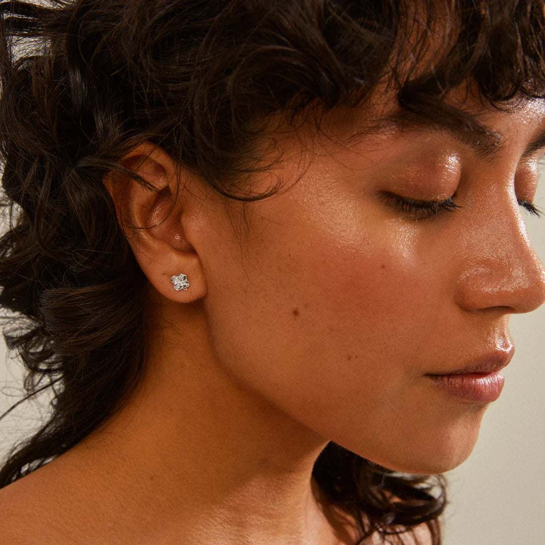 Pilgrim | OCTAVIA clover earrings