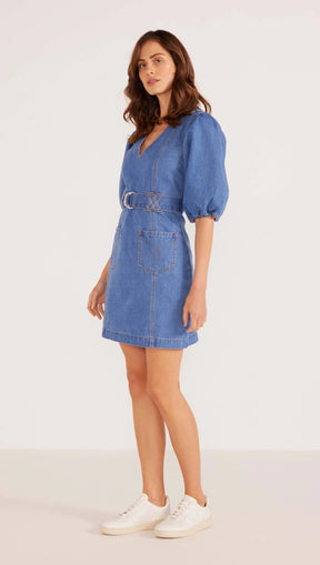 Mink Pink - Payton Denim Mini Dress