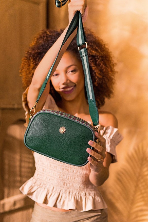 Frida - Cross Body Bag -Small - Green