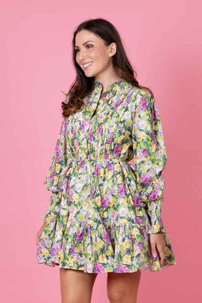 ARNA SHIRT DRESS MONET FLORAL