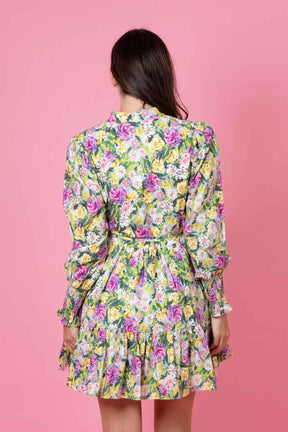 ARNA SHIRT DRESS MONET FLORAL