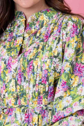 ARNA SHIRT DRESS MONET FLORAL