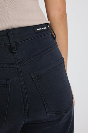 Zoey Black High Rise Wide Leg Jean