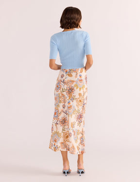 MINK PINK - Marceline Bias Midi Skirt