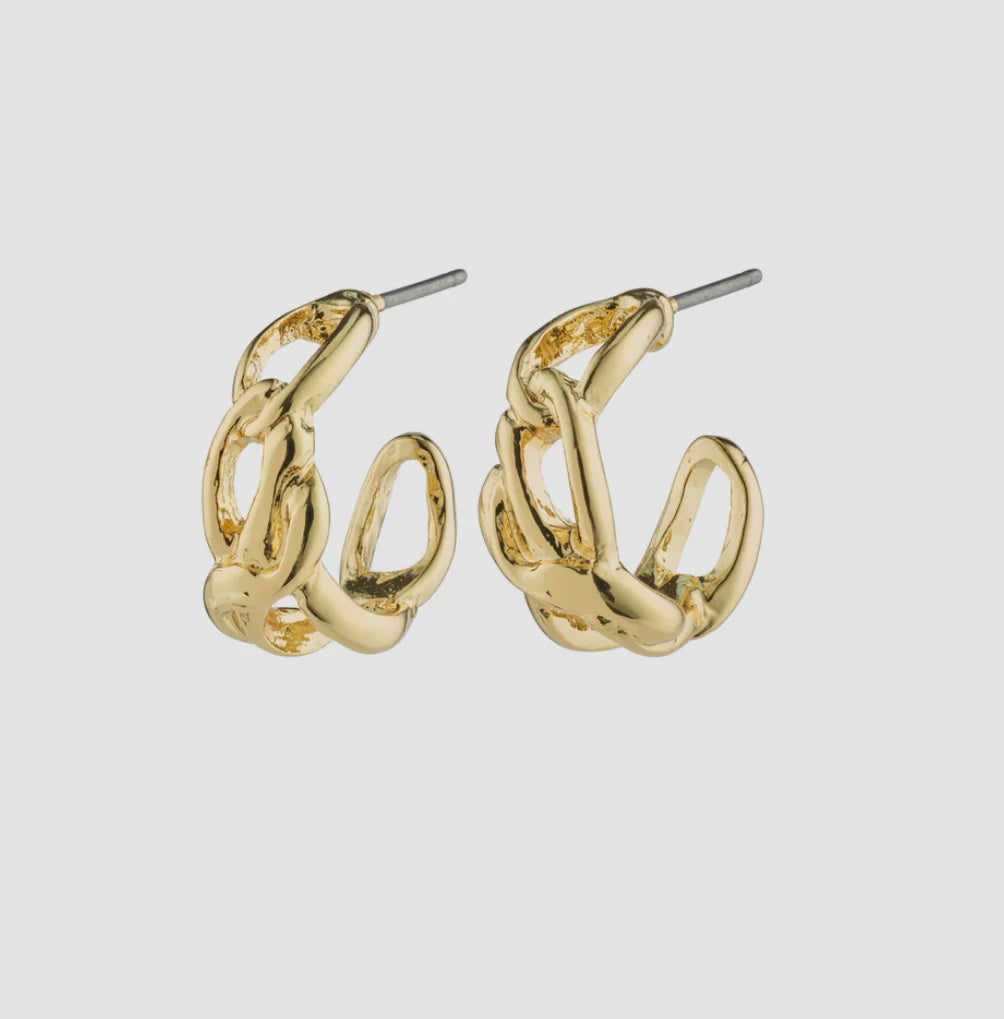 Pilgrim | Rani Recycled Earrings - Gold Plated Gold Plated