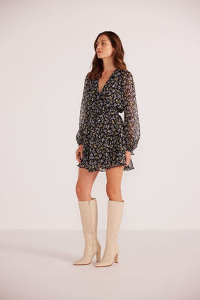 Mink Pink - Taylee Long Sleeve Mini Dress