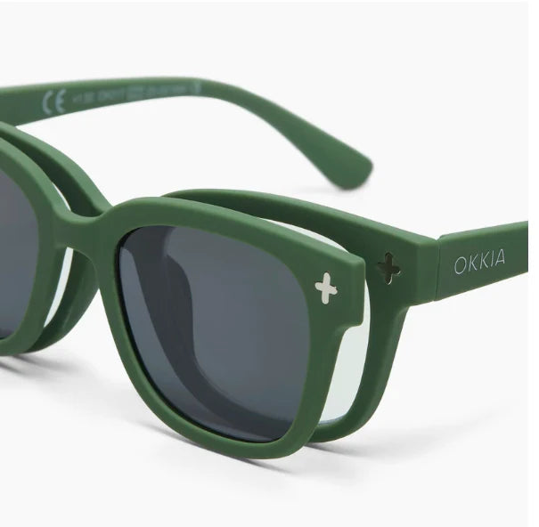 Okkia - Magnetic polarised clip on lenses