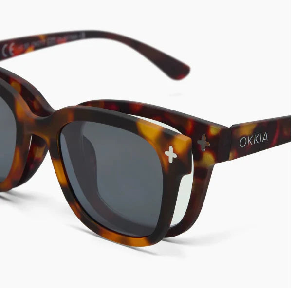 Okkia - Magnetic polarised clip on lenses