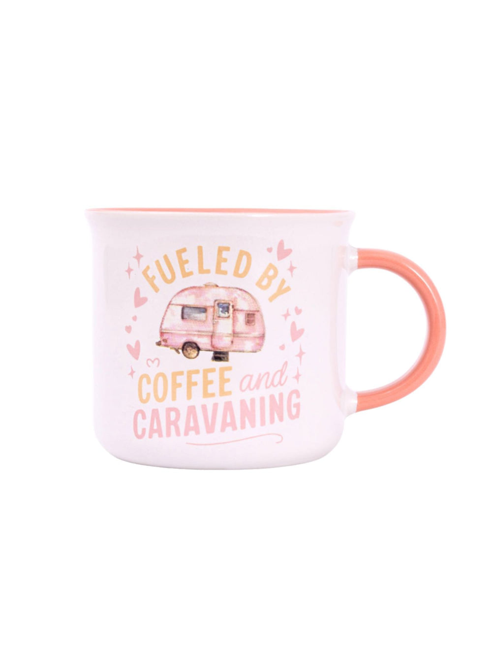 Caravan Fuelled By Coffee Mug