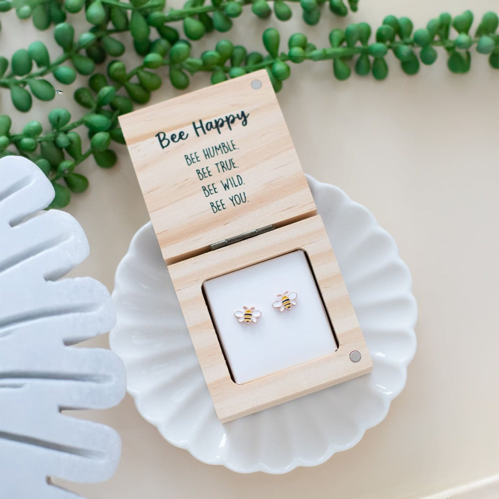 Heart & Soul Bee Happy Earrings