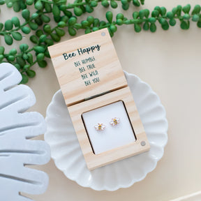 Heart & Soul Bee Happy Earrings