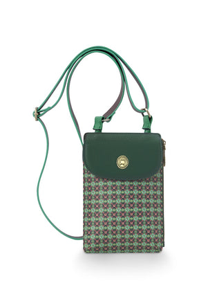 Pippa Phone Bag Clover Green