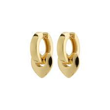 Pilgrim - Iokaste Recycled Chunky Hoops - Gold Plated