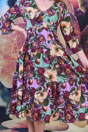 Annah S - Magic Chameleon Dress - Lilac Mint