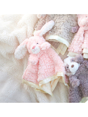 Mary Meyer Nursery Blush Bunny Character Blanket