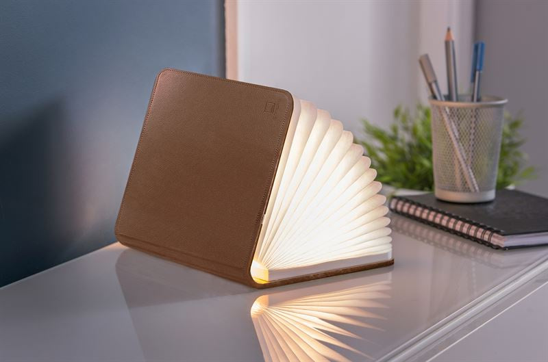 Mini Smart LED Booklight Leather