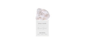 Quartz Geode - raw boxed crystal