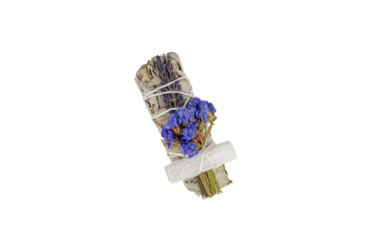 Floral Smudge Stick - medium