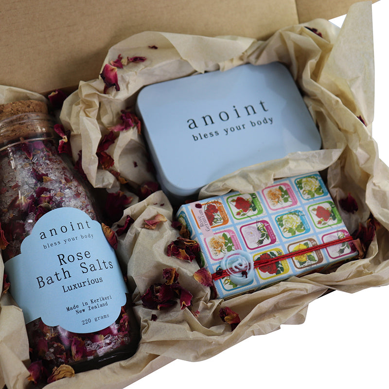 Anoint - Rose Bath Salts Gift Set