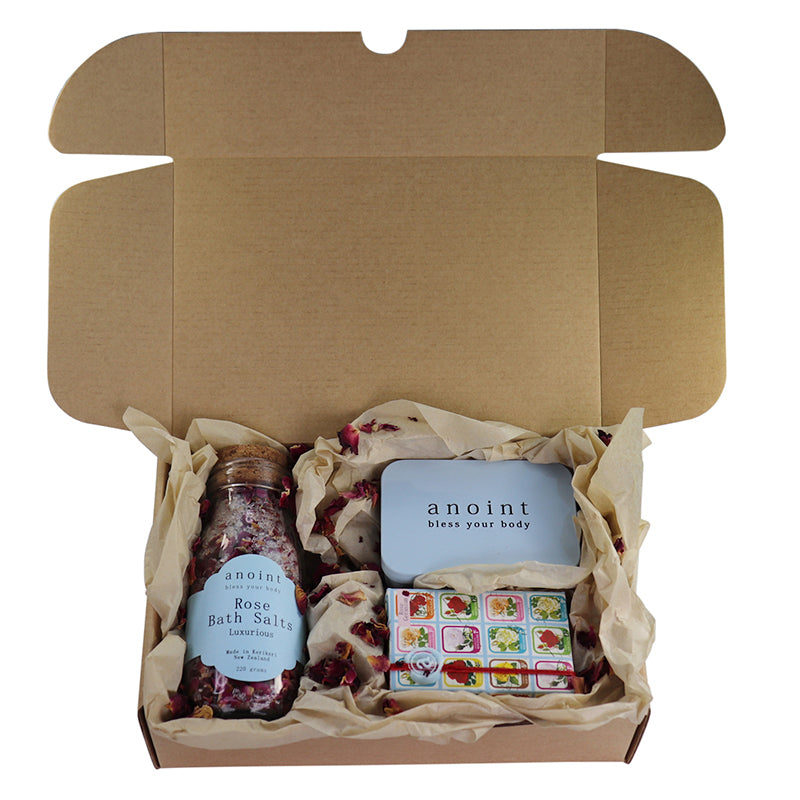 Anoint - Rose Bath Salts Gift Set
